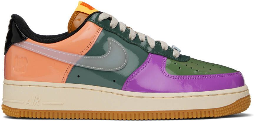 Nike Multicolor Undefeated Edition Air Force 1 Low Sneakers