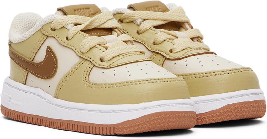 Nike Baby Beige Force 1 LV8 Low Sneakers - Picture 2