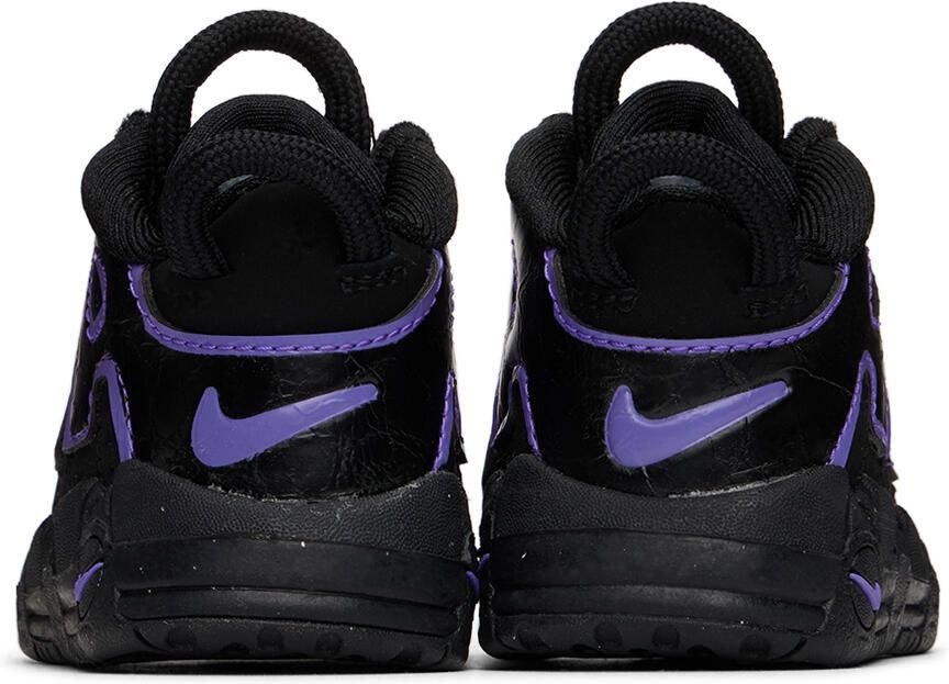 Nike Baby Black Air More Tempo Sneakers - Picture 3