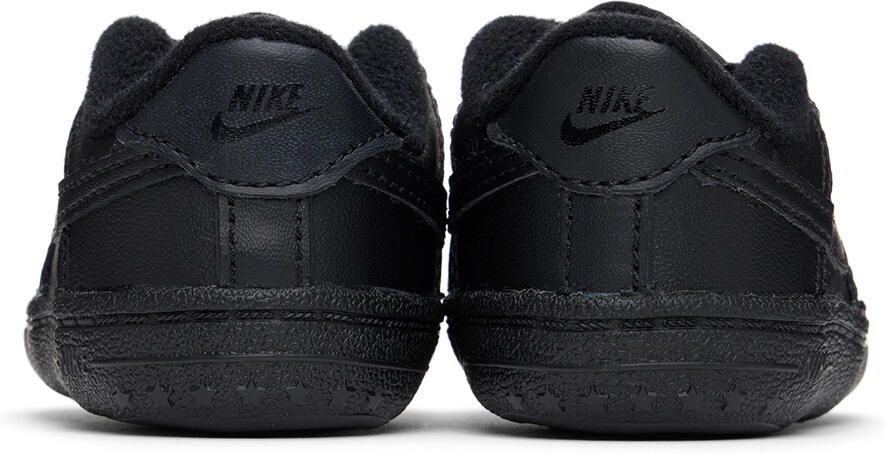 Nike Baby Black Force 1 Crib Sneakers - Picture 3