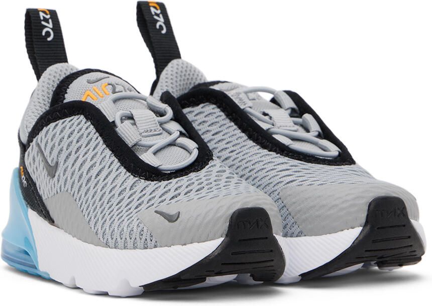 Nike Baby Gray Air Max 270 Sneakers - Picture 2