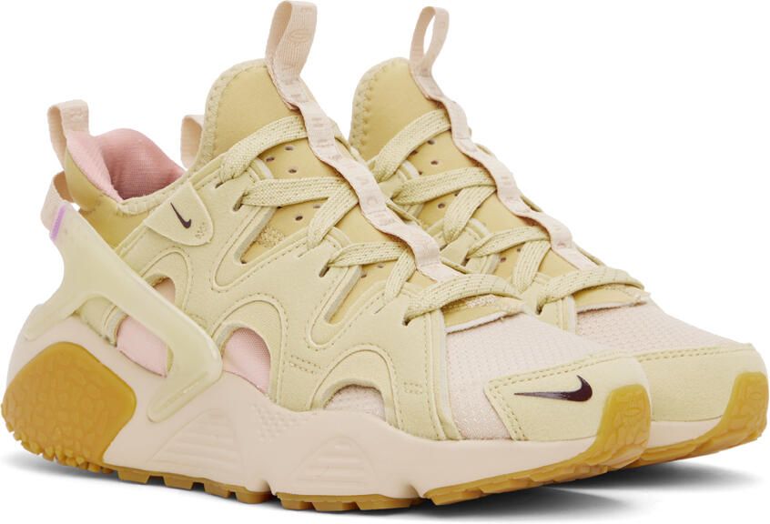 Nike Beige Air Huarache Craft Sneakers - Picture 2