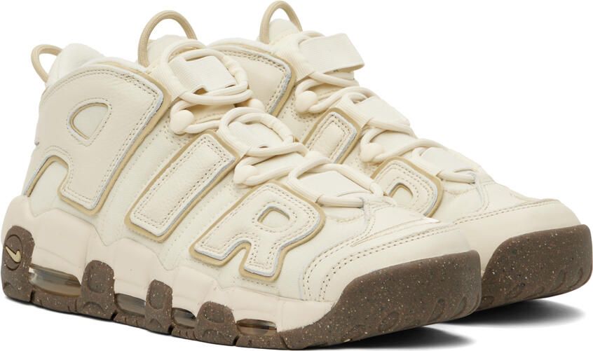 Nike Beige Air More Uptempo '96 Sneakers - Picture 2
