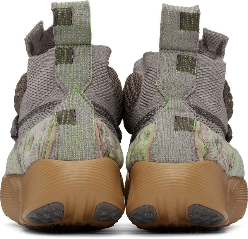Nike Beige & Gray ISPA Sense Flyknit Sneakers - Picture 5
