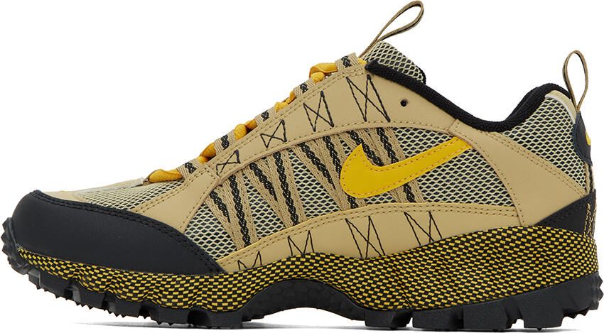Nike Beige & Yellow Air Humara Sneakers - Picture 3