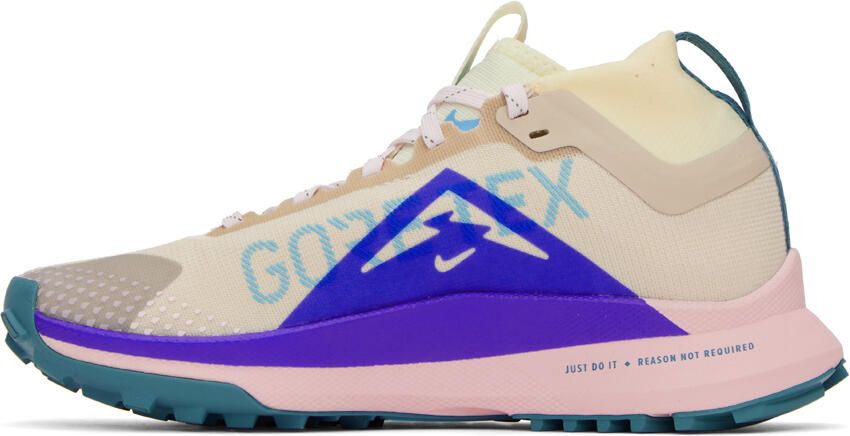 Nike Gray React Pegasus Trail 4 GTX Sneakers - Picture 5