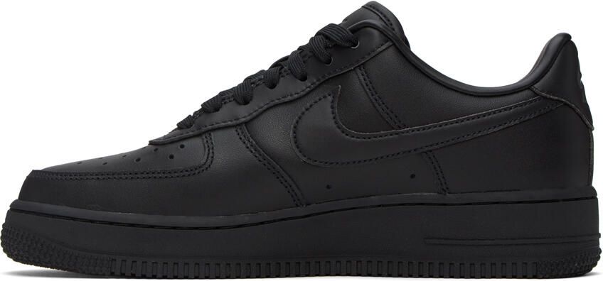 Nike Black Air Force 1 '07 Fresh Sneakers - Picture 8