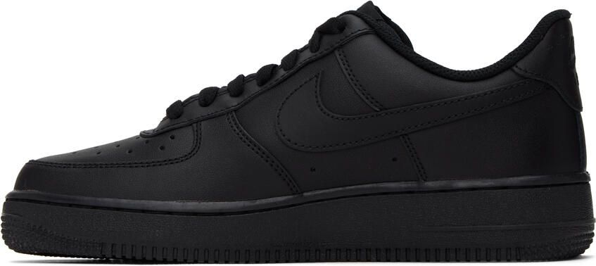 Nike Black Air Force 1 '07 Sneakers - Picture 3