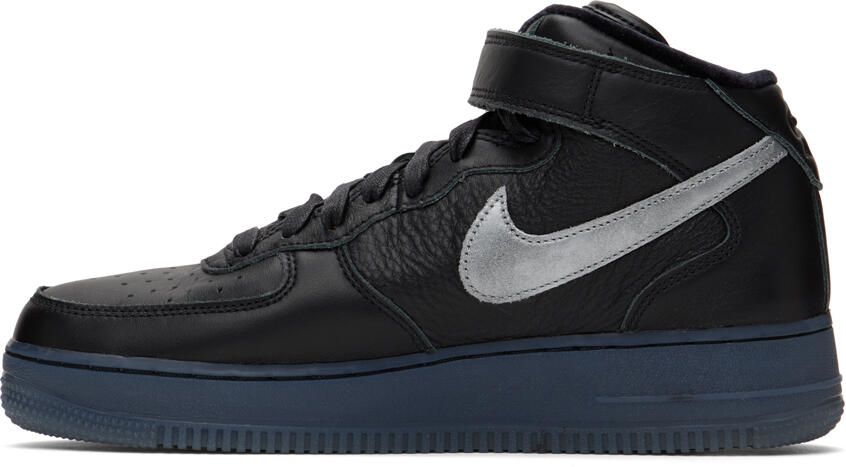 Nike Black Air Force 1 High-Top Sneakers - Picture 3