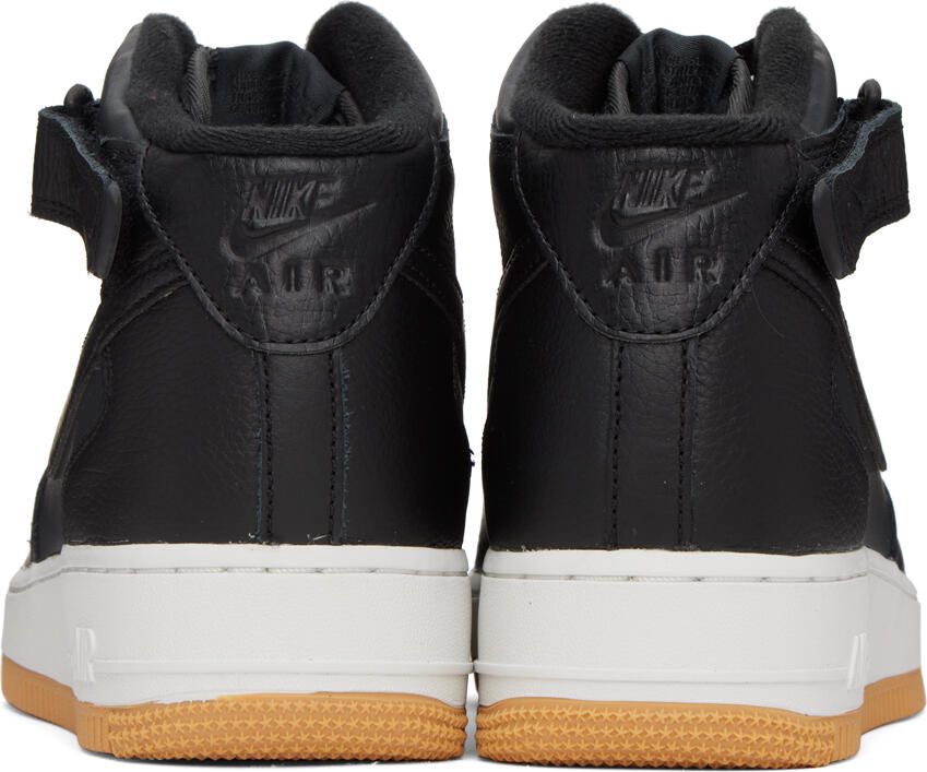 Nike Black Air Force 1 Mid '07 Sneakers