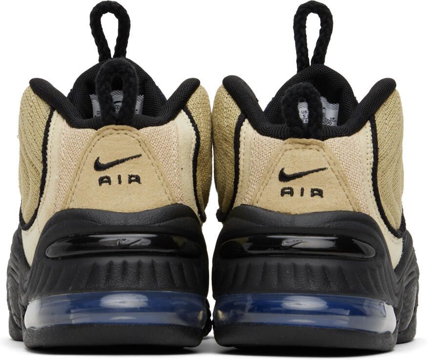 Nike Black & Beige Stüssy Edition Air Penny II Sneakers - Picture 6