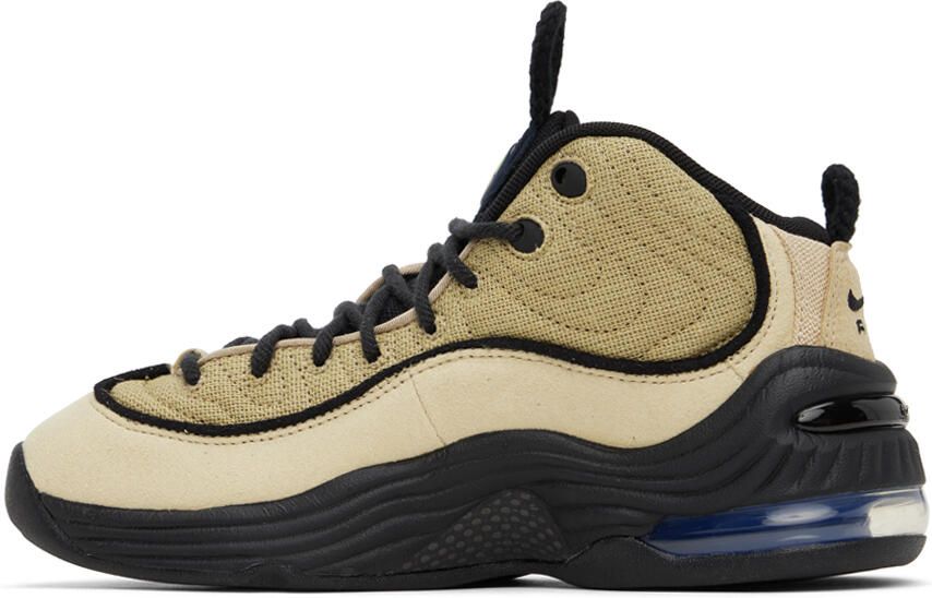 Nike Black & Beige Stüssy Edition Air Penny II Sneakers - Picture 2