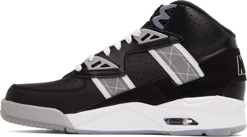 Nike Black & Gray Air Trainer SC High-Top Sneakers - Picture 3