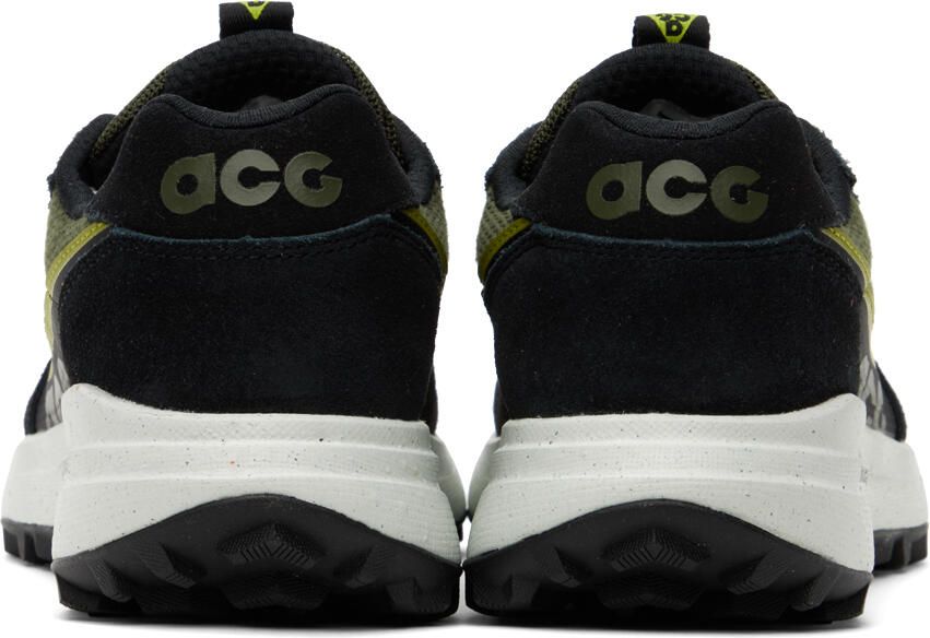Nike Black & Green ACG Lowcate Sneakers
