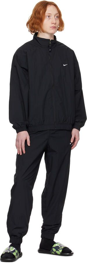 Nike Black & Green Victori One Sandals