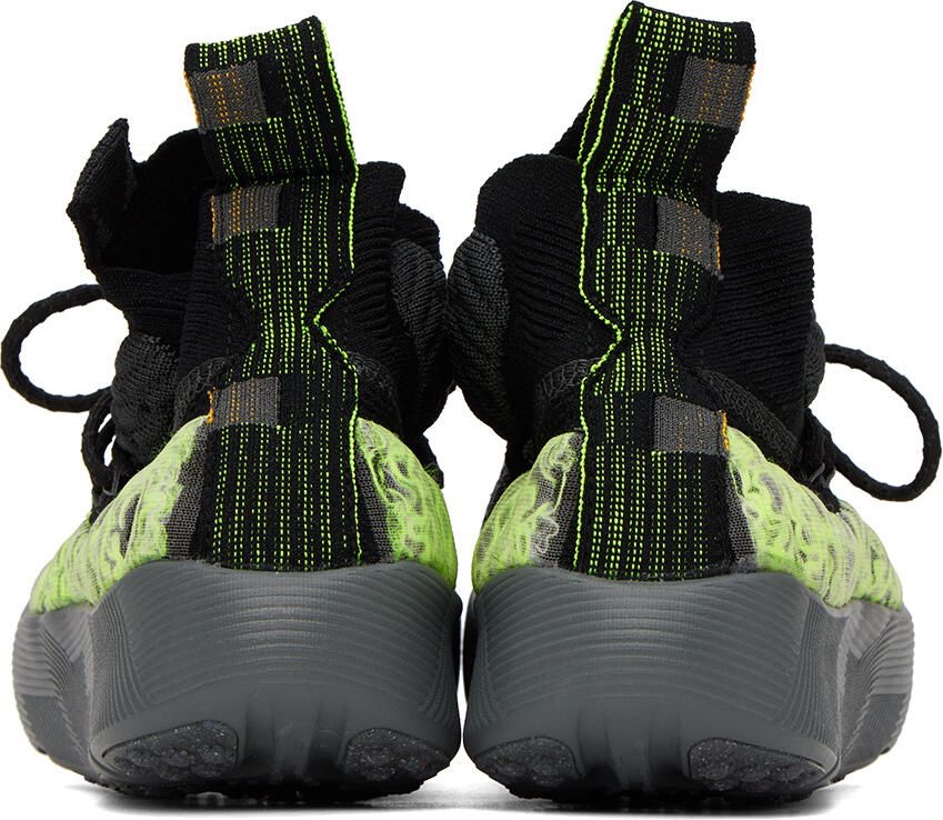 Nike Black & Grey ISPA Sense Flyknit Sneakers - Picture 1