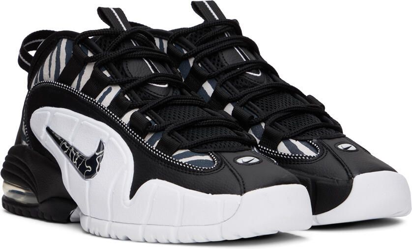 Nike Black & White Air Max Penny Sneakers