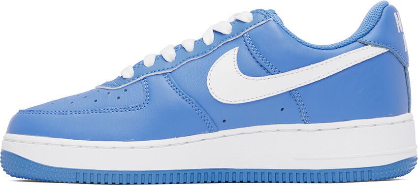 Nike Blue Air Force 1 Low Retro Sneakers - Picture 3