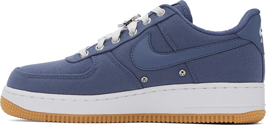 Nike Blue Air Force 1 'West Coast' Sneakers - Picture 3