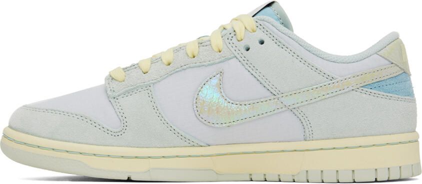 Nike Blue Dunk Low Retro SE Sneakers - Picture 3