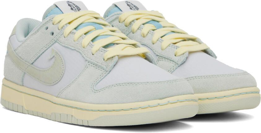Nike Blue Dunk Low Retro SE Sneakers - Picture 2