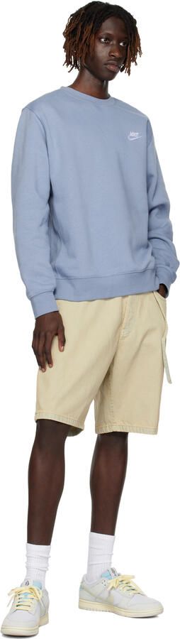 Nike Blue Dunk Low Retro SE Sneakers - Picture 4