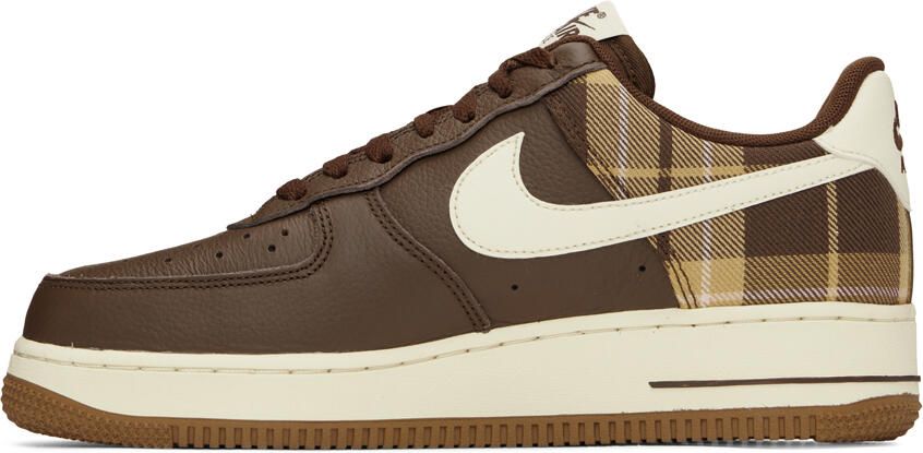 Nike Brown Air Force 1 '07 LX Sneakers - Picture 3