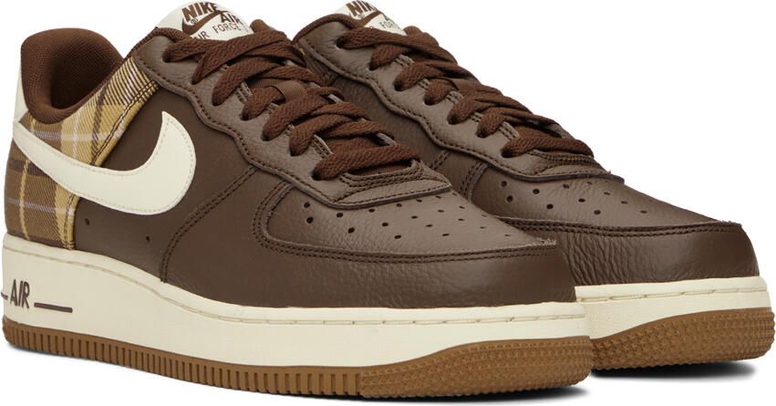Nike Brown Air Force 1 '07 LX Sneakers - Picture 2
