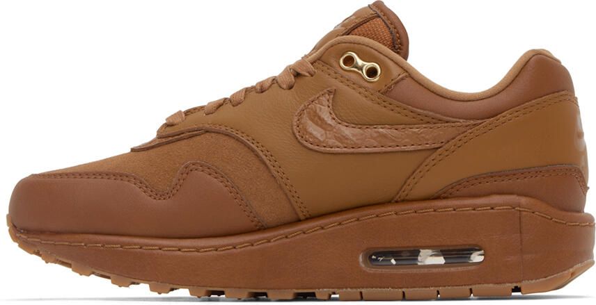 Nike Brown Air Max 1 '87 Sneakers - Picture 3