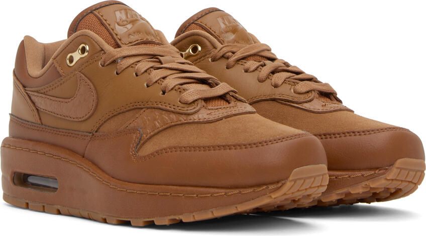 Nike Brown Air Max 1 '87 Sneakers - Picture 2