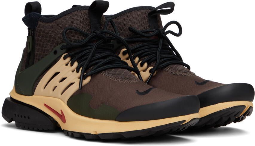 Nike Brown Air Presto Utility Sneakers - Picture 2