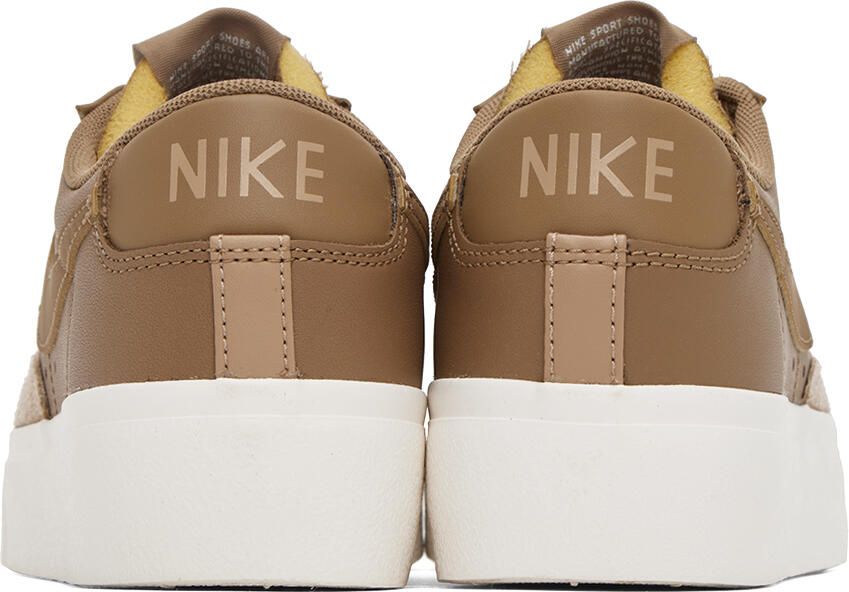 Nike Brown Blazer Platform Low Sneakers