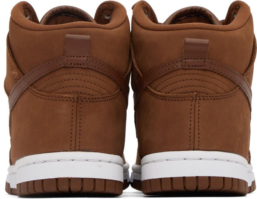 Nike Brown Dunk Premium High Sneakers