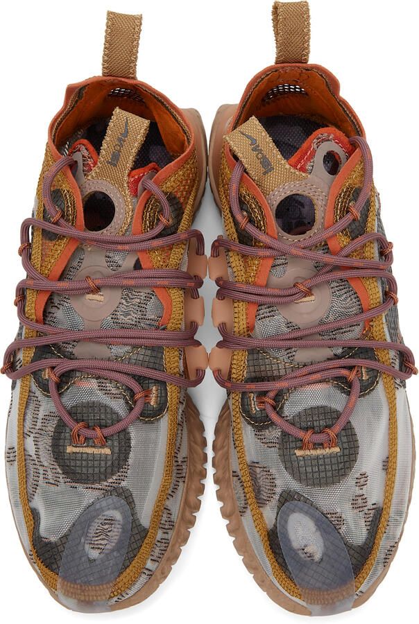 Nike Brown Flow 2020 ISPA Sneakers - Picture 2