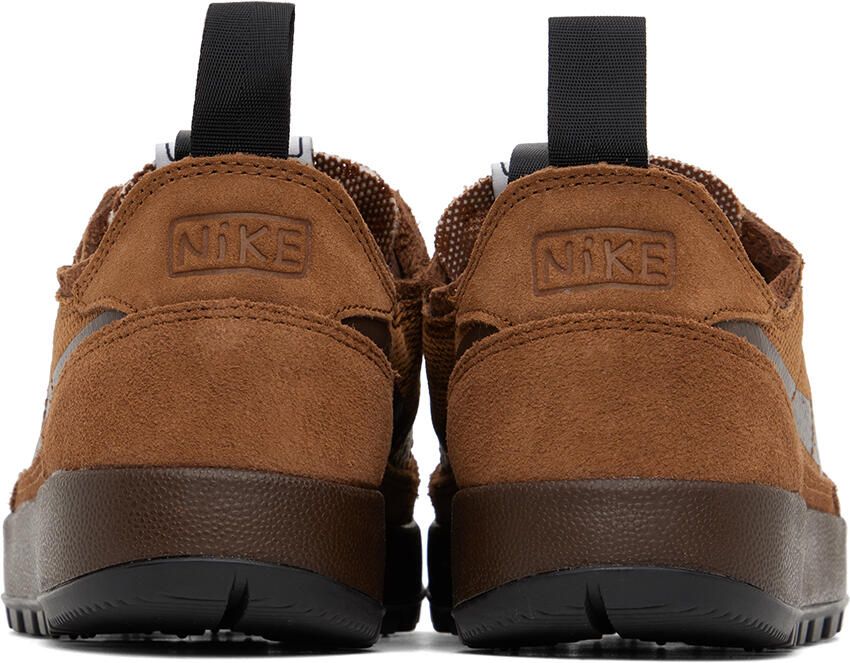 Nike Brown Tom Sachs Edition Craft General Purpose Shoe
