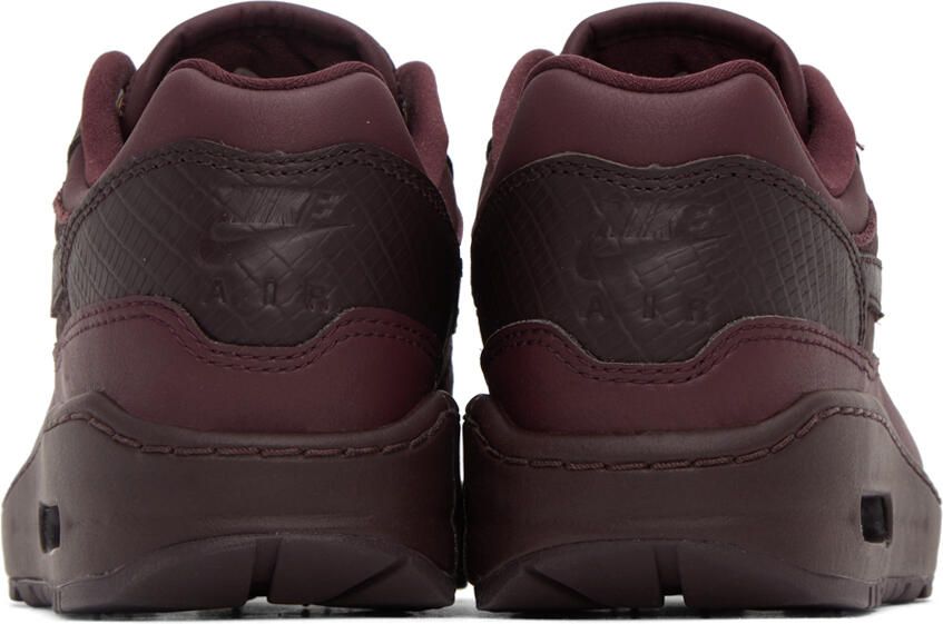 Nike Burgundy Air Max 1 '87 NBHD Sneakers - Picture 5