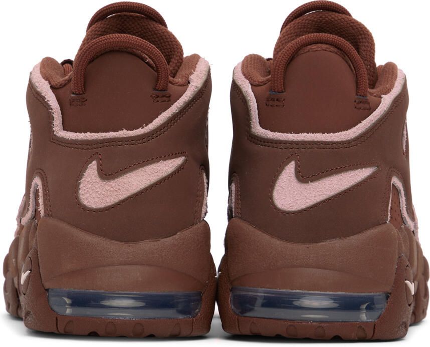 Nike Burgundy & Pink Air More Uptempo '96 Sneakers