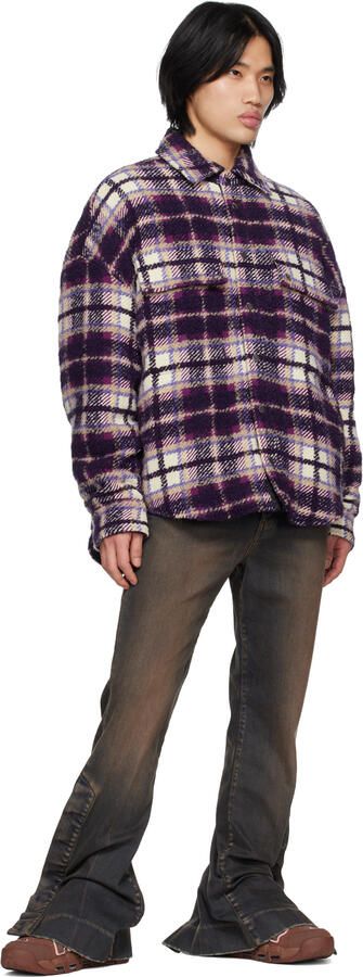 Nike Burgundy & Pink Air More Uptempo '96 Sneakers - Picture 4