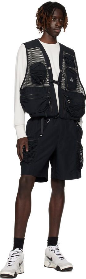 Nike Gray Air Flight Lite Mid Sneakers - Picture 4