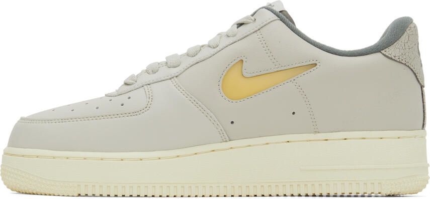 Nike Gray Air Force 1 07 LX Sneakers - Picture 3