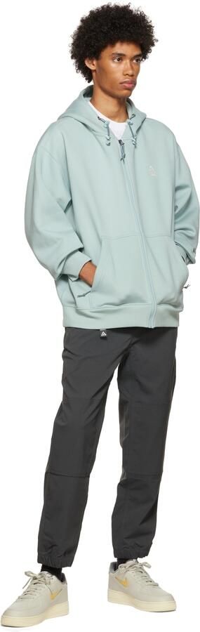 Nike Gray Air Force 1 07 LX Sneakers - Picture 4