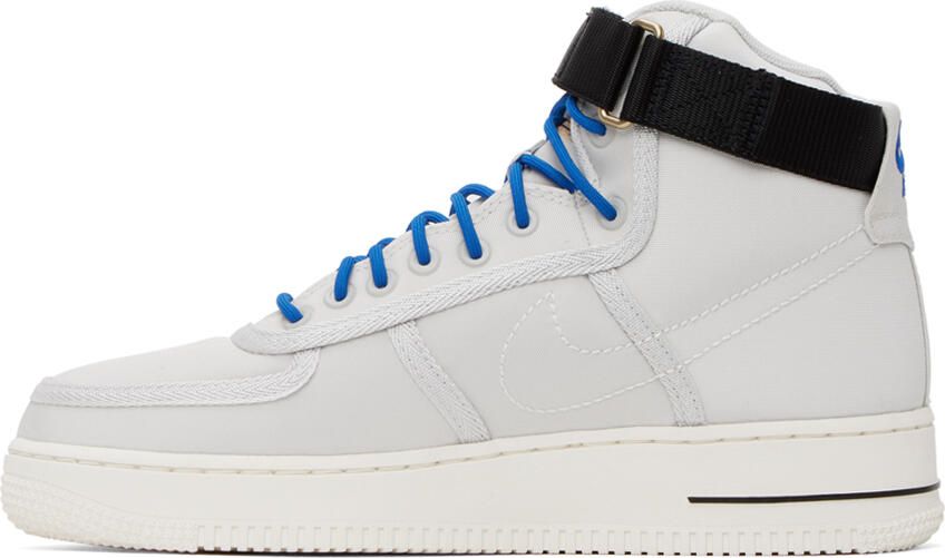 Nike Gray Air Force 1 High '07 Sneakers - Picture 3