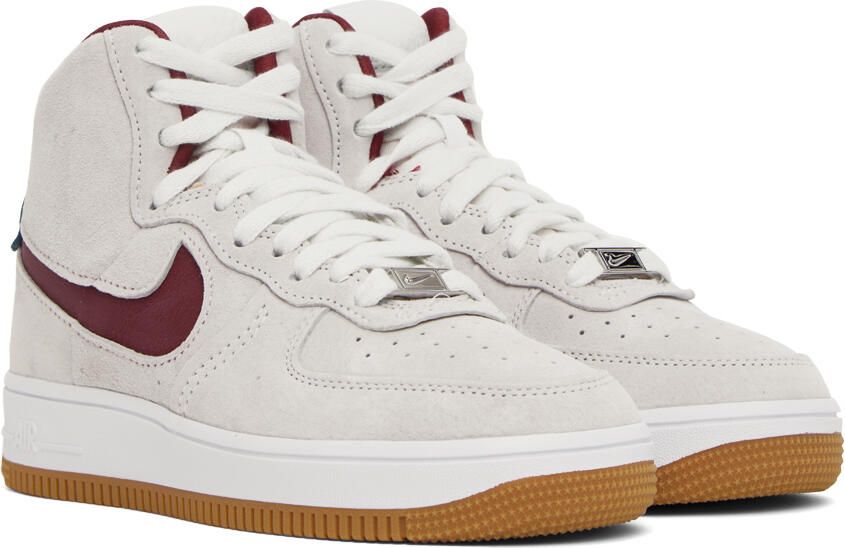 Nike Gray Air Force 1 Sculpt Sneakers - Picture 2