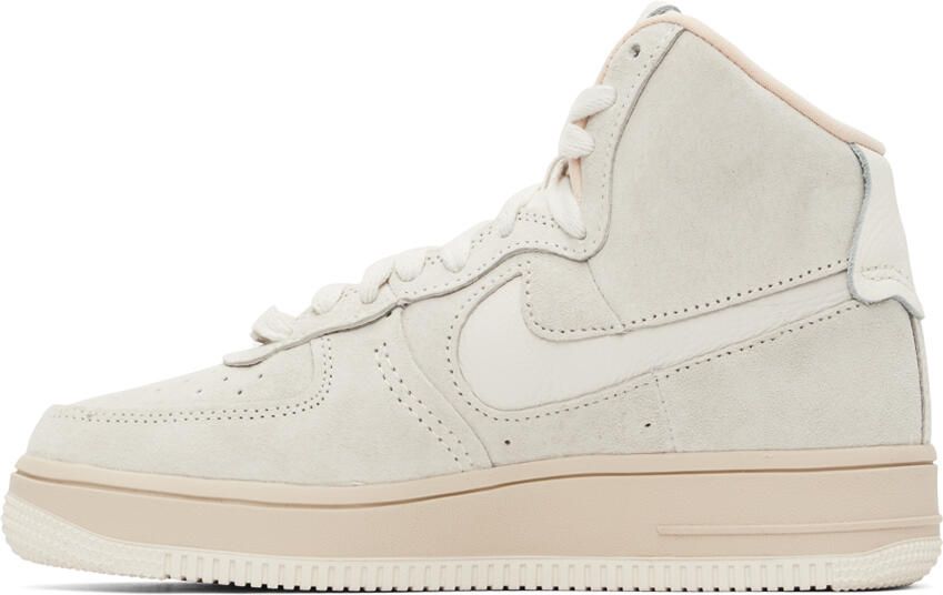 Nike Gray Air Force 1 Sculpt Sneakers - Picture 3