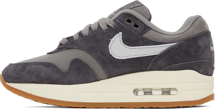 Nike Gray Air Max 1 PRM Sneakers - Picture 3