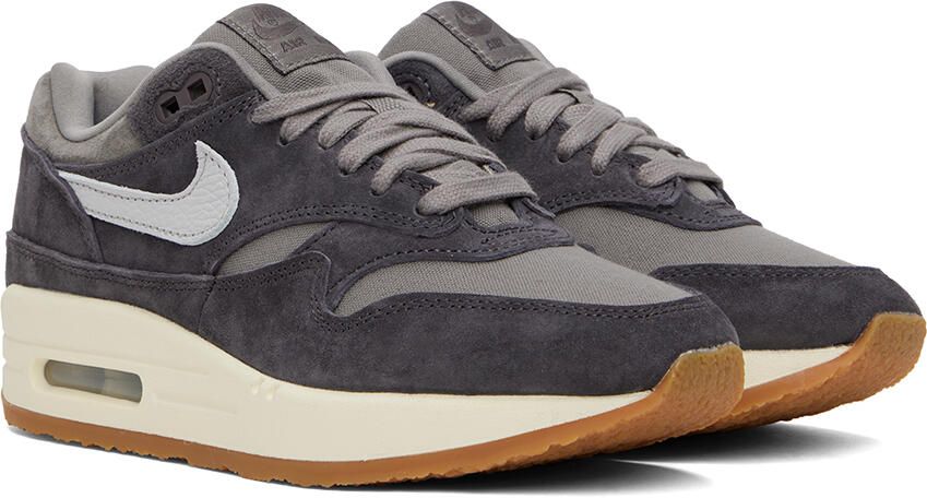 Nike Gray Air Max 1 PRM Sneakers - Picture 2