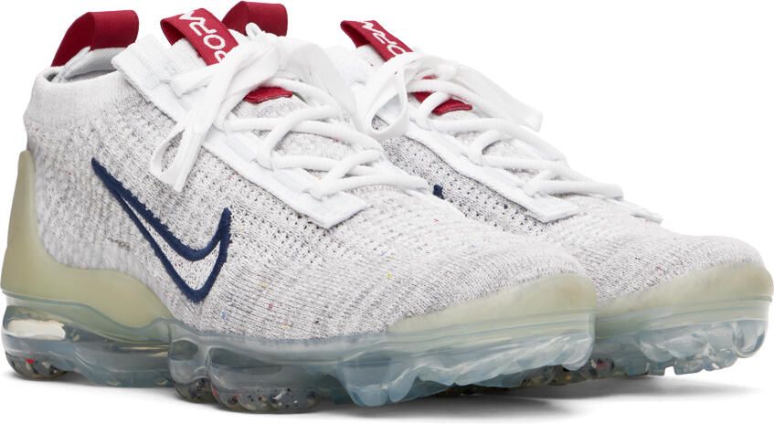 Nike Gray Air VaporMax 2021 FK Low-Top Sneakers - Picture 2