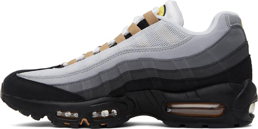 Nike Gray & Black Air Max 95 Sneakers - Picture 3