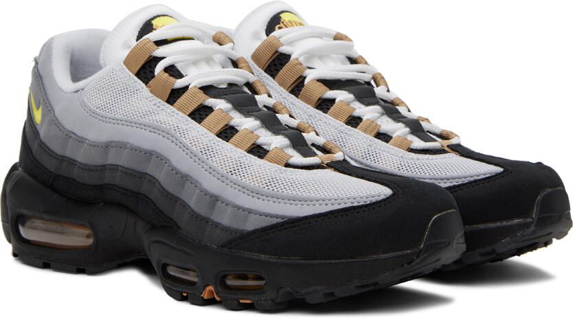 Nike Gray & Black Air Max 95 Sneakers - Picture 2
