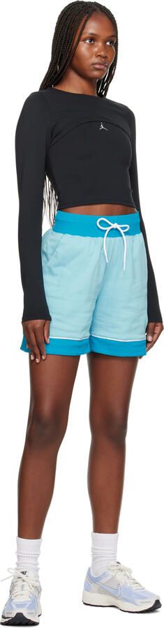 Nike Gray & Blue Zoom Vomero 5 Sneakers - Picture 4